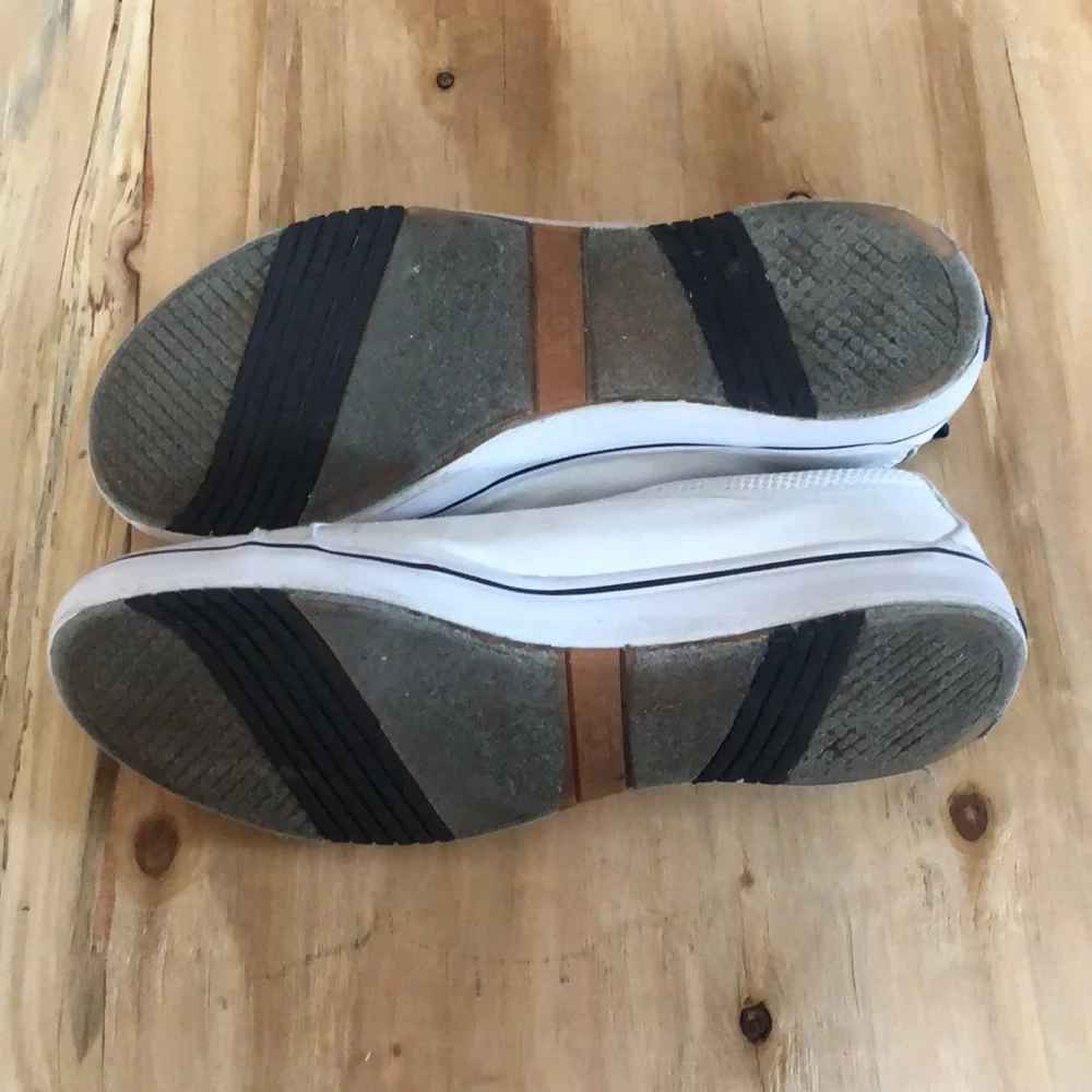 Vintage Women’s Keds Sneakers Lace-up White Size 8